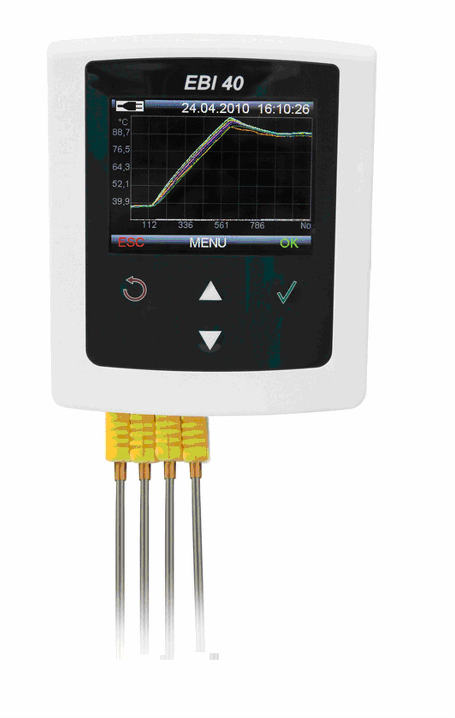 ITT Analytics' ebro introduces the EBI 40 multichannel thermocouple